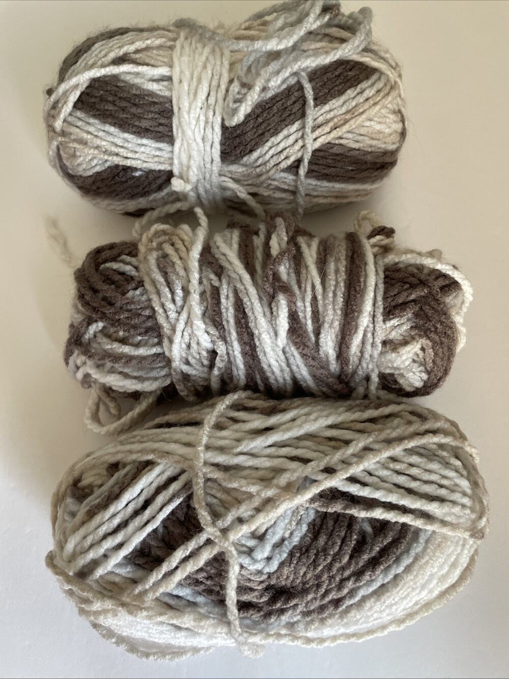 Lot 3 SOFT Unbranded Yarn